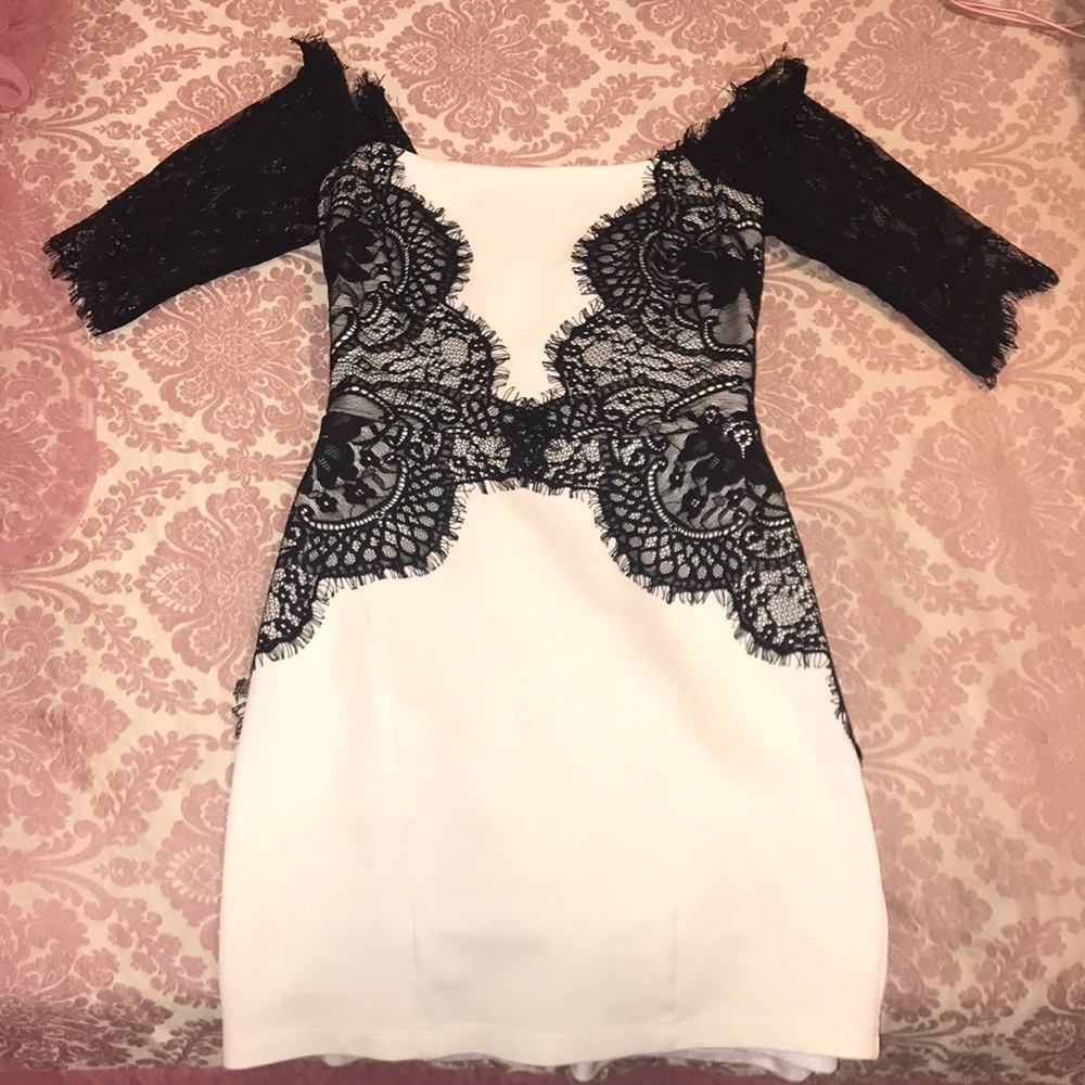 Tight mini dress